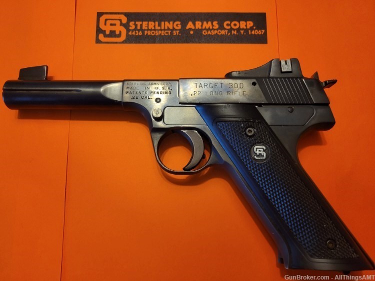 Sterling Arms 283 284 285 286 300 300L Husky Trapper Target black grips-img-3