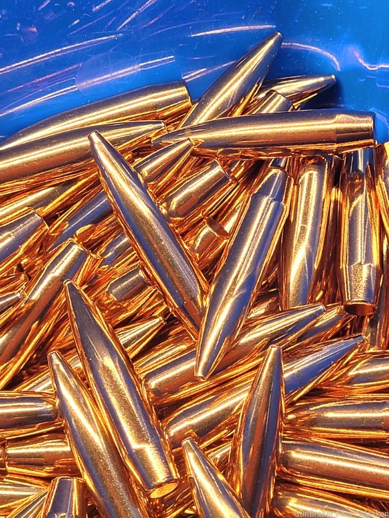 ONLY $0.31 ea,   700 pcs 6.5mm .264 140 grain NOSLER Custom Comp bullets-img-0