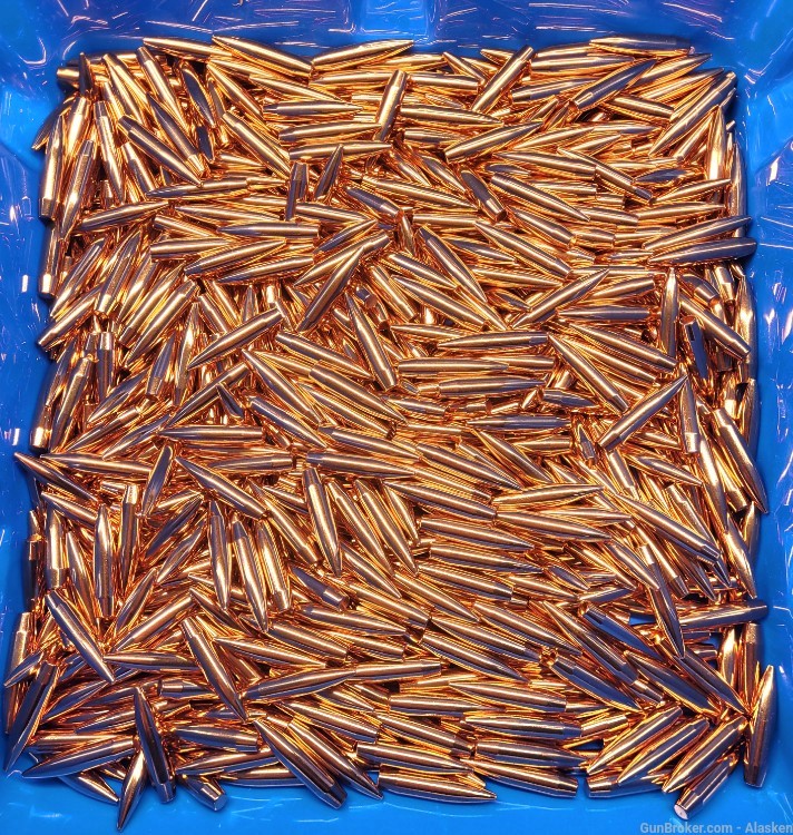 ONLY $0.31 ea,   700 pcs 6.5mm .264 140 grain NOSLER Custom Comp bullets-img-3