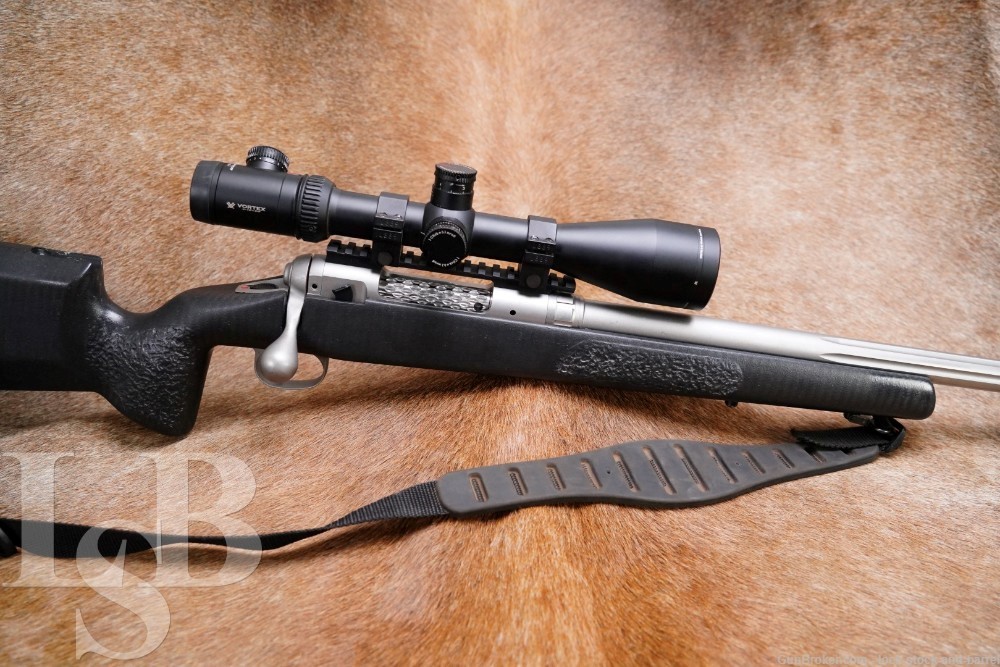 Custom Savage Model 111 .300 WSM Stainless Magazine 26” Bolt Action Rifle-img-0