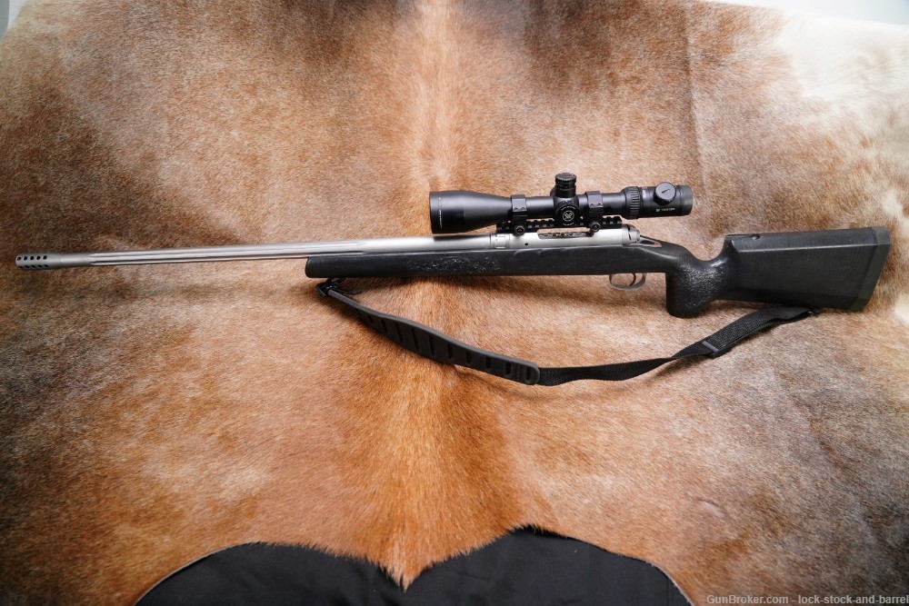 Custom Savage Model 111 .300 WSM Stainless Magazine 26” Bolt Action Rifle-img-8
