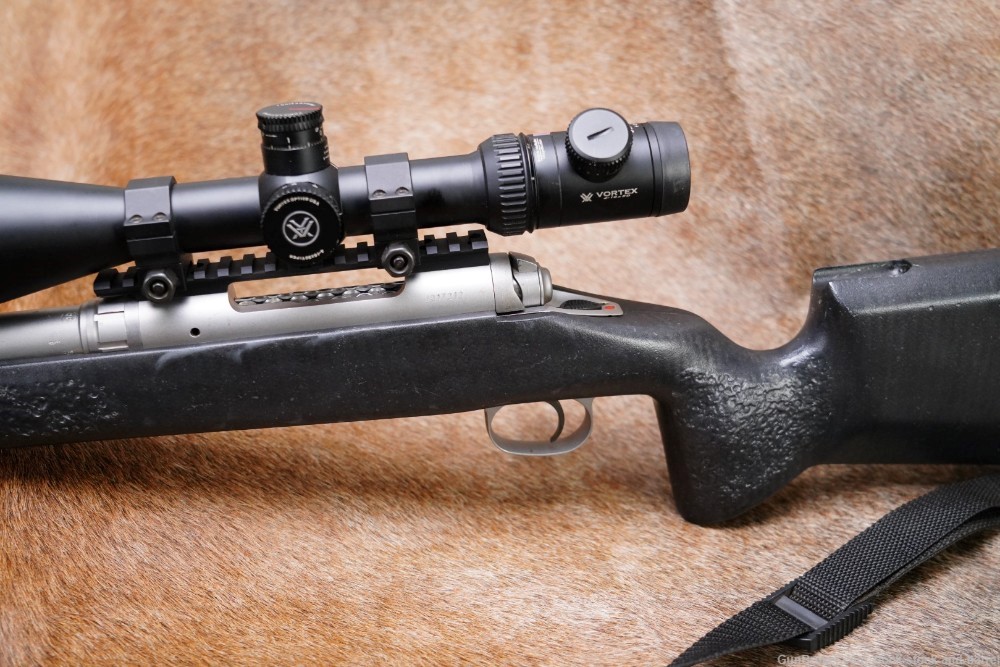 Custom Savage Model 111 .300 WSM Stainless Magazine 26” Bolt Action Rifle-img-10