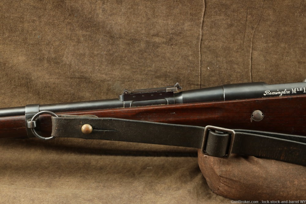 Remington Berthier Bolt Action Rifle in 8mm Label C&R-img-11