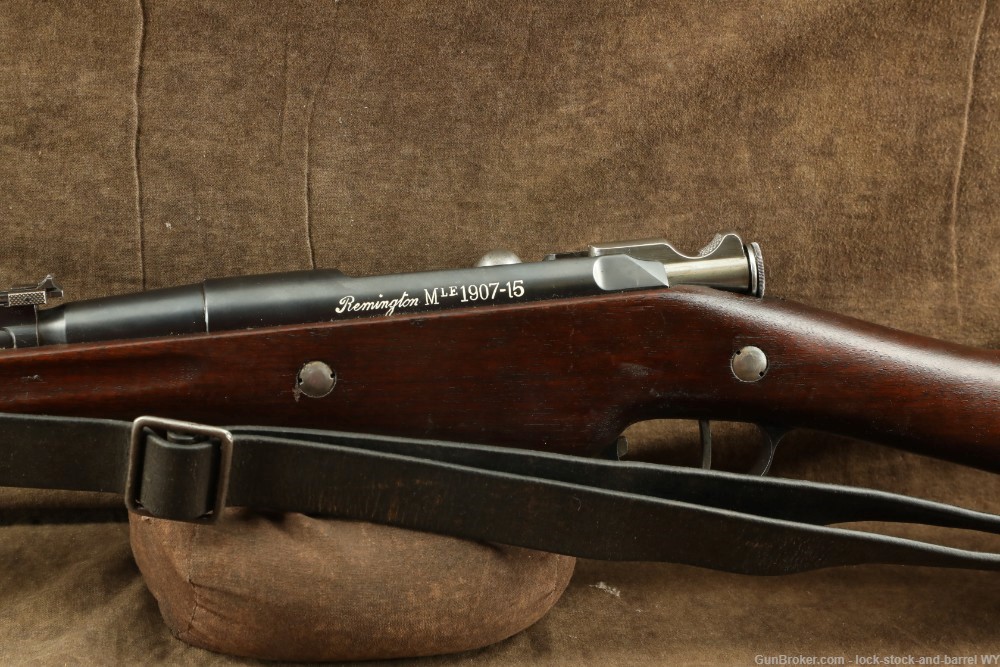 Remington Berthier Bolt Action Rifle in 8mm Label C&R-img-12