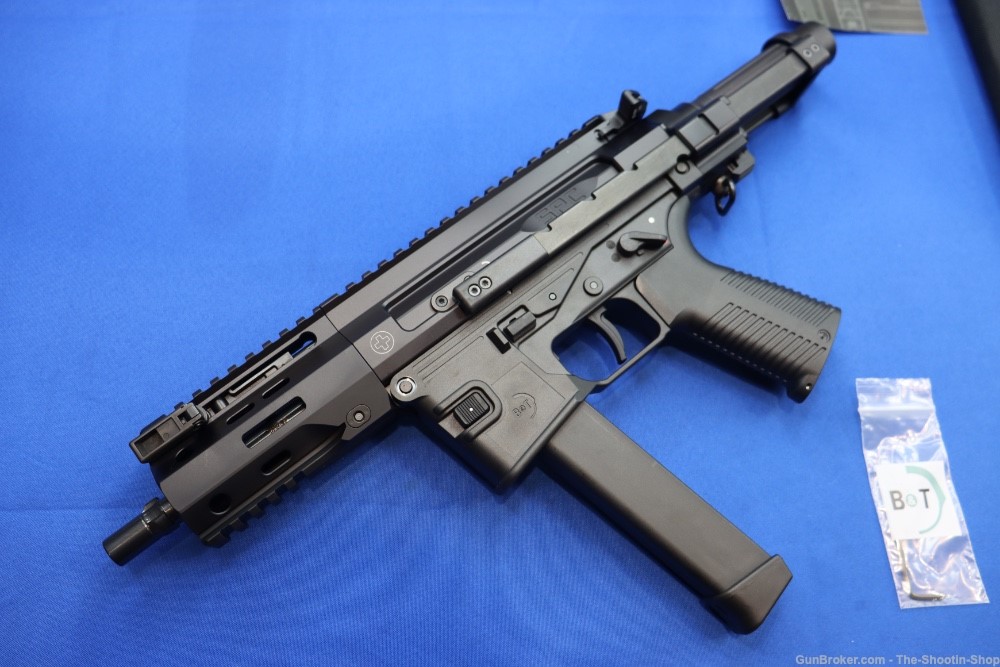 B&T Model SPC9 PDW G Tactical Pistol 9MM Luger 5.9" 3-LUG MB 32RD GLOCK MAG-img-4