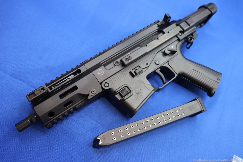 B&T Model SPC9 PDW G Tactical Pistol 9MM Luger 5.9" 3-LUG MB 32RD GLOCK MAG-img-31
