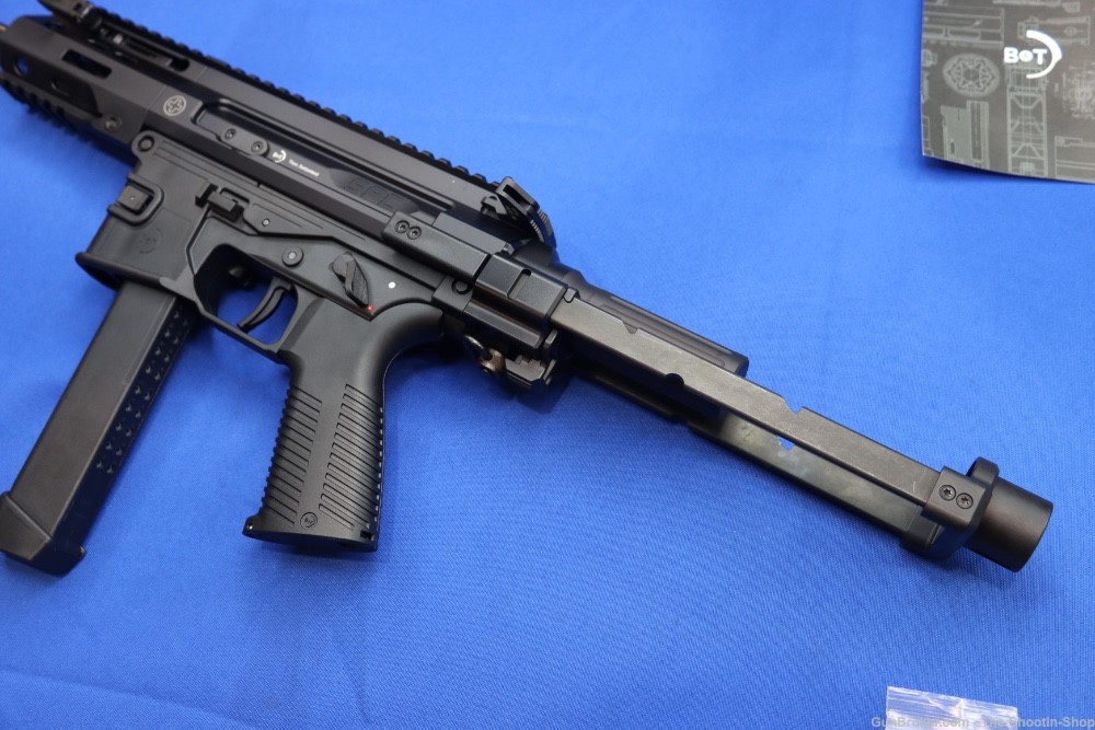 B&T Model SPC9 PDW G Tactical Pistol 9MM Luger 5.9" 3-LUG MB 32RD GLOCK MAG-img-29