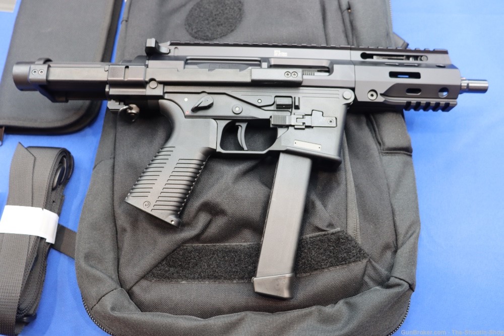 B&T Model SPC9 PDW G Tactical Pistol 9MM Luger 5.9" 3-LUG MB 32RD GLOCK MAG-img-12