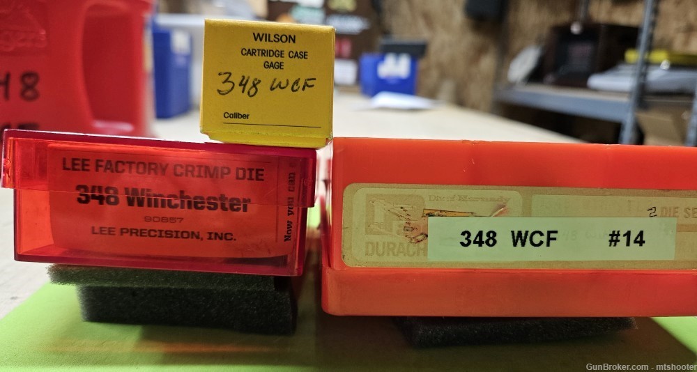 348 Winchester Reloading Dies and components-img-0