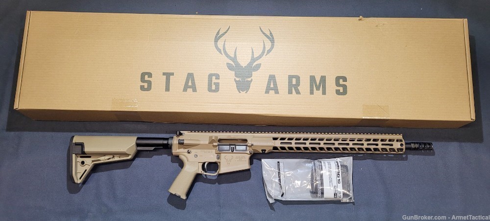 SALE! AR-10 Stag 10 Tactical 16" .308 RH in FDE-img-0