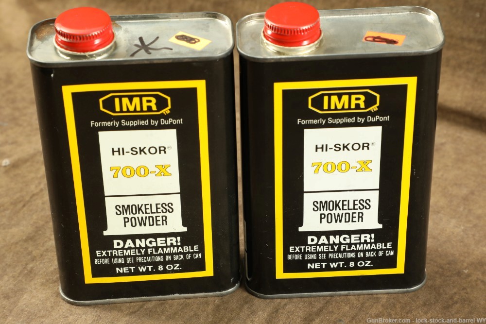 Lot of IMR HI-SKOR 700x .5 LBS Powder (Local Pickup Only) -img-1