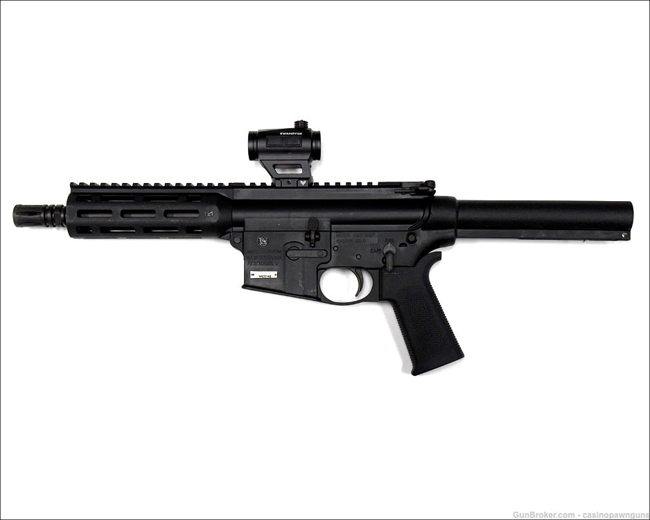 - Smith & Wesson S&W M&P15-22P 22LR AR-15  AR 8" Pistol w/ Optics --img-1
