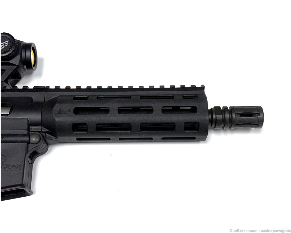 - Smith & Wesson S&W M&P15-22P 22LR AR-15  AR 8" Pistol w/ Optics --img-3