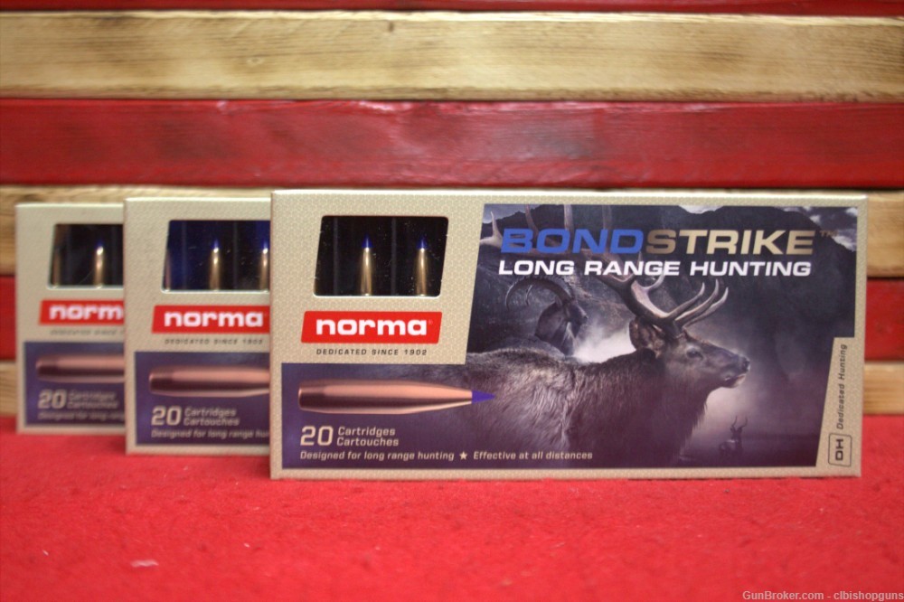 norma Long Range Hunting 300 WSM 180 Grain 3 boxes ammo-img-0