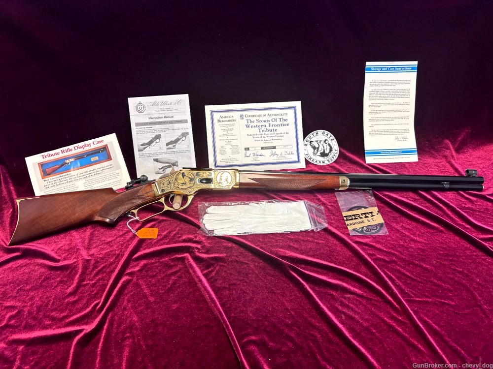 Uberti Model 1873 .44-40 Caliber - SCOUTS OF THE WESTERN FRONTIER-img-0