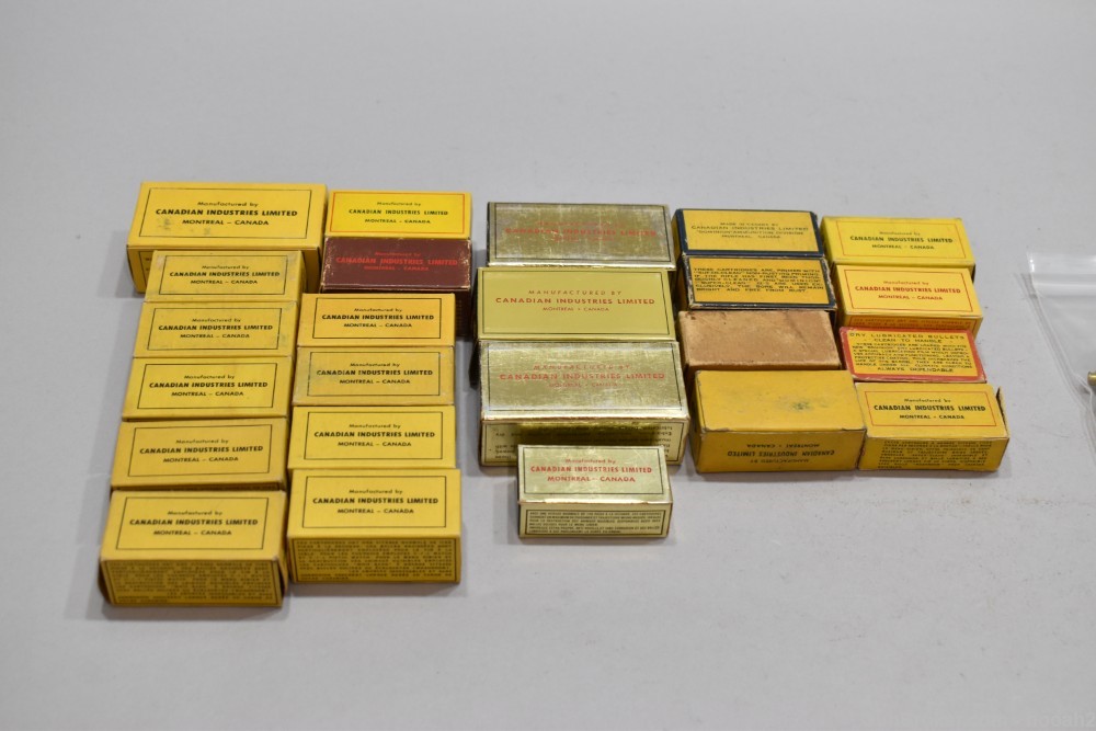 24 Boxes 1076 Rds Canadian 22 Rimfire Canuck CIL Imperial Whiz Bang -img-8