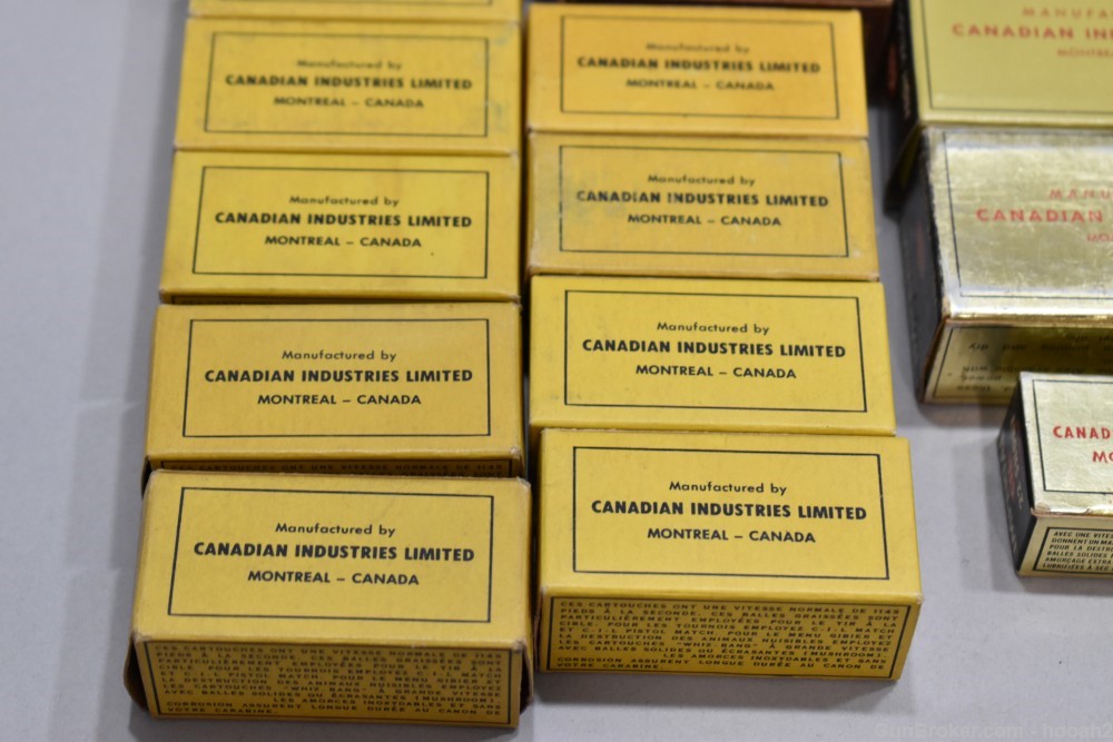 24 Boxes 1076 Rds Canadian 22 Rimfire Canuck CIL Imperial Whiz Bang -img-10