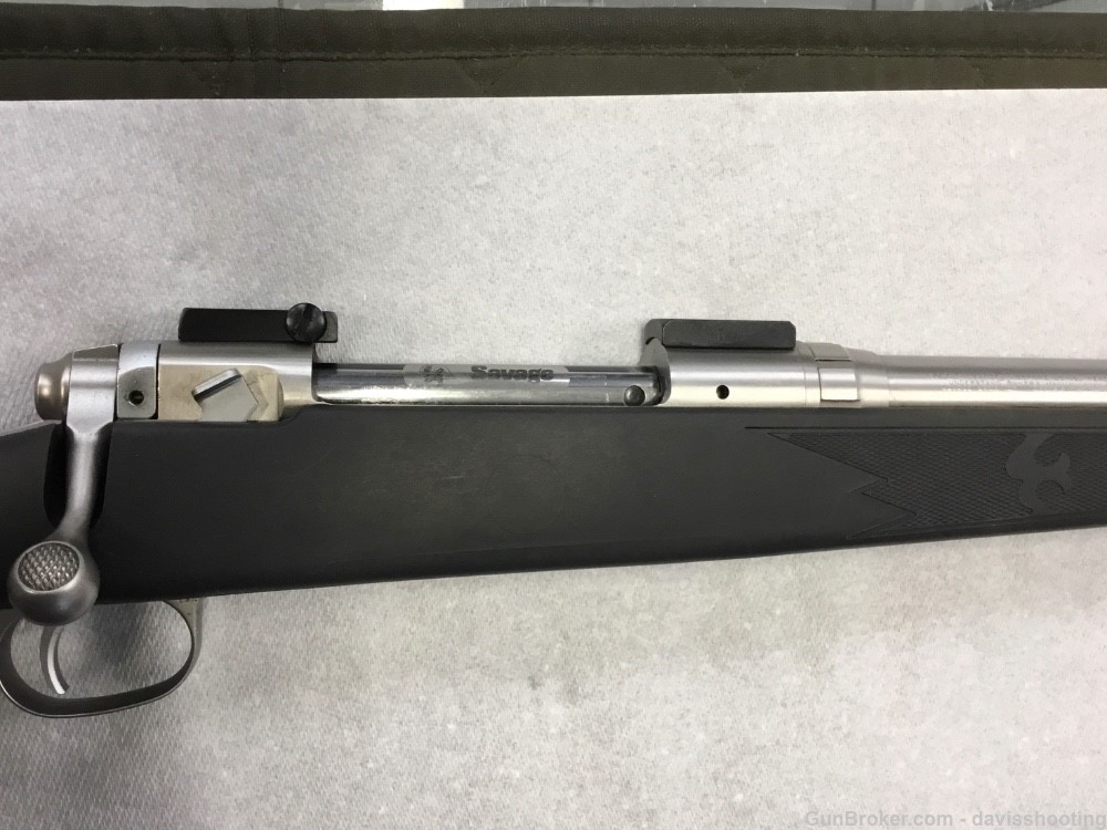 SAVAGE 112 - 300 Win - 26" fluted SS barrel - Leupold Base, Exc Cond.-img-2