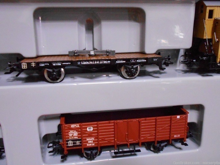 Marklin #4789 HO Scale Model Railroad Train Cars, Rare Vintage Collectible-img-4