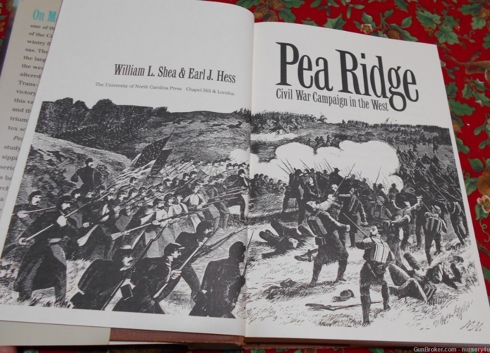 Book: Pea Ridge, Civil War Campaign in the West, Shea & Hess 1992, History-img-1