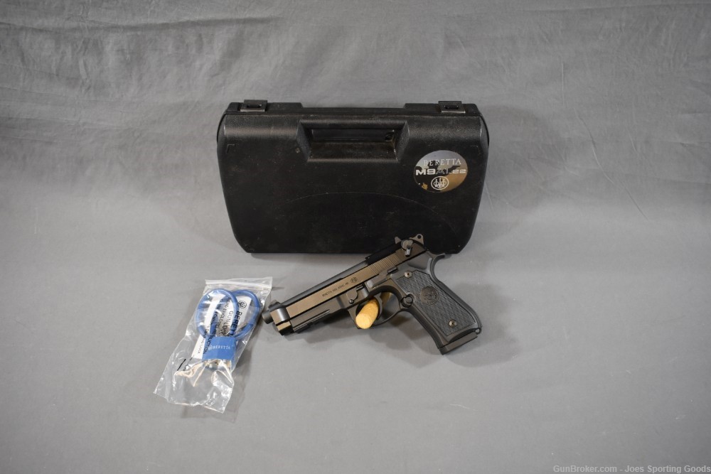 Beretta 92FS - .22LR Semi-Automatic Pistol w/ Factory Case & Lock-img-0