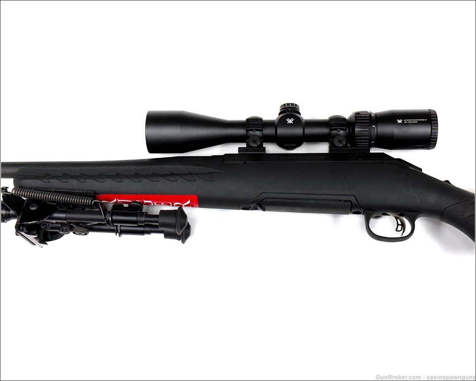 RUGER American .30-06 Bolt Action Rifle with Vortex Crossfire II Scope-img-2