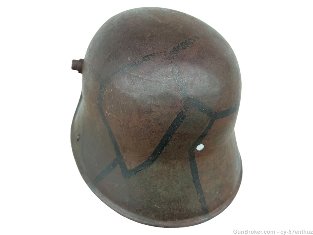 WW1 German M16 Helmet Camo Painted Shell BF62 gew g98 luger-img-9