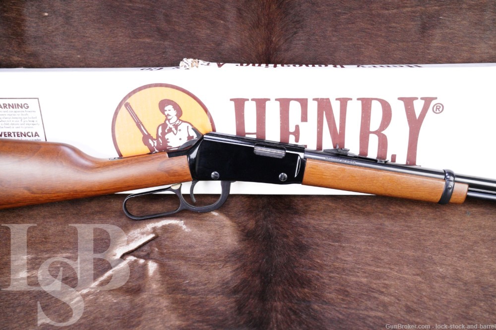 Henry Model H001 .22 S/L/LR 18.5” Classic Lever Action Rifle, Box-img-0