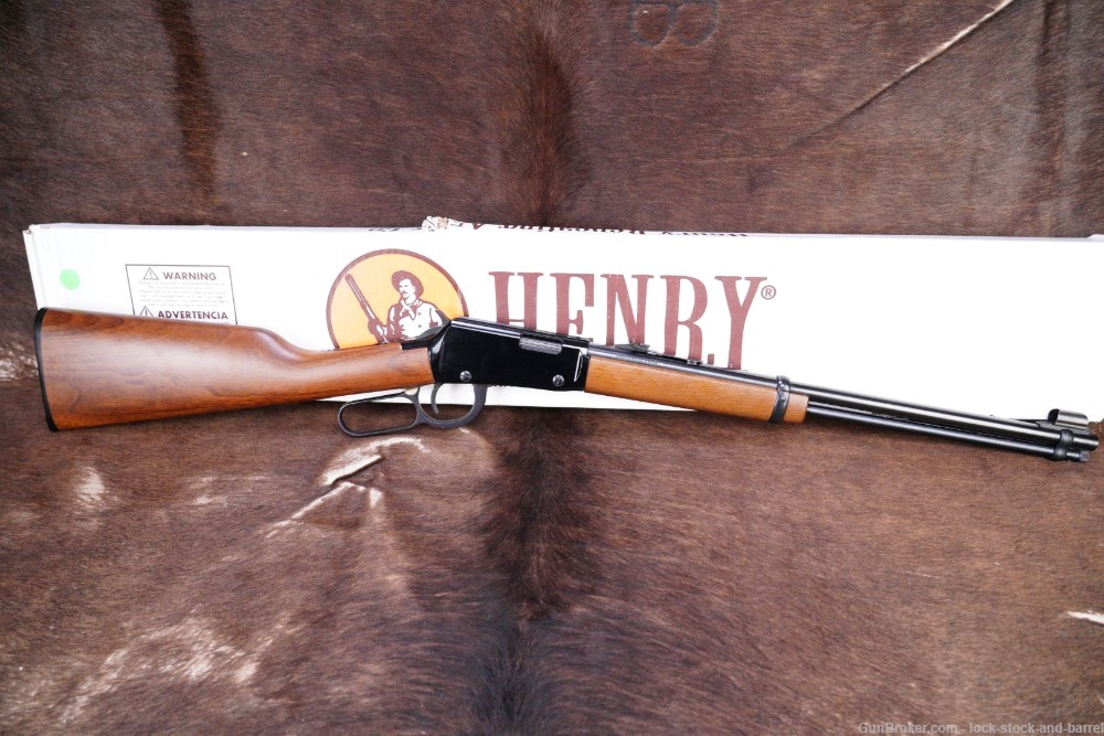 Henry Model H001 .22 S/L/LR 18.5” Classic Lever Action Rifle, Box-img-5