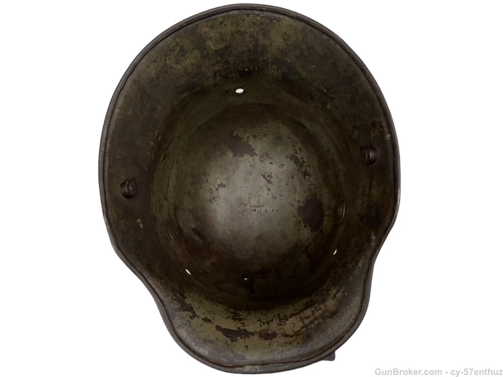 WW1 German M16 Camo Painted Helmet Shell-img-9