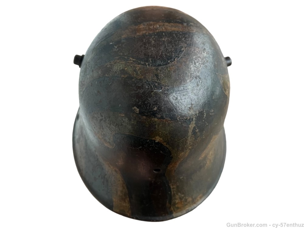 WW1 German M16 Camo Painted Helmet Shell-img-8