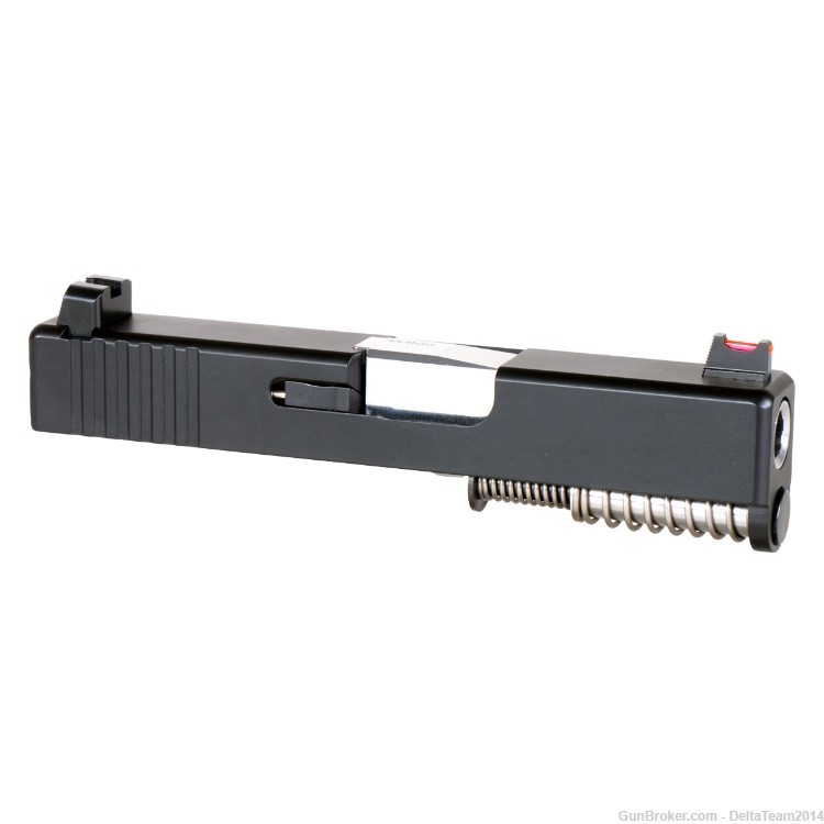 Complete Slide for Glock 43 - Match Grade Polished PVD Barrel - Assembled-img-0