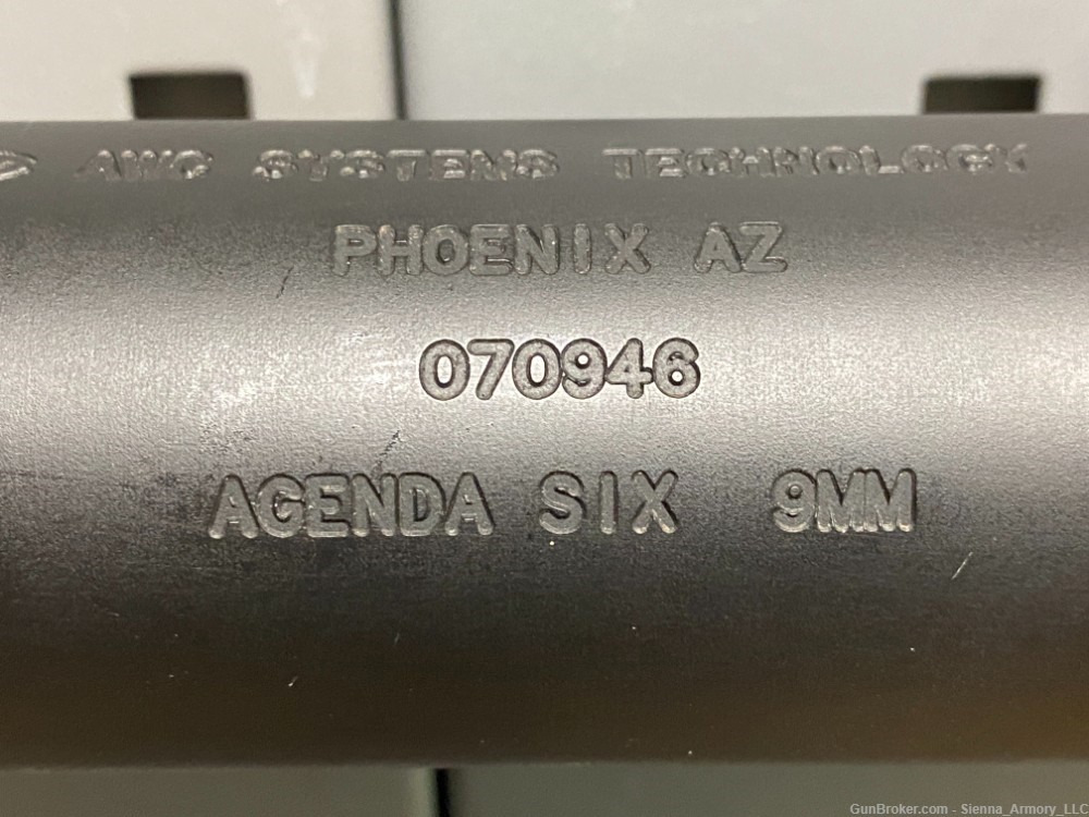 AWC Systems Technology AGENDA SIX 9mm MP5 HK94 H&K 3-Lug SP5 eForm-3 IN BOX-img-2