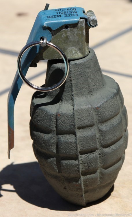 WWII MK2 Pineapple Hand Grenade Inert Replica aka Practice Dummy each -img-2