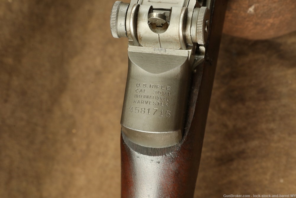 International Harvester IHC M1 Garand .30-06 Semi-Auto Rifle, 1953 C&R-img-26