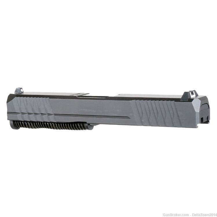 Complete Slide for Glock 19 9mm - Polymer80 G19 Slide - Assembled-img-3