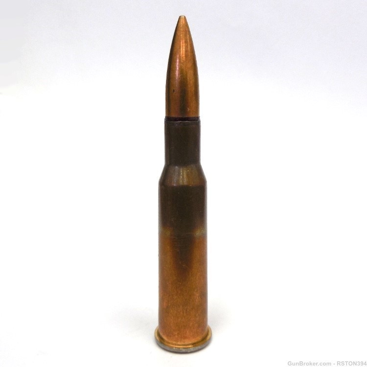  7.62X54R Ammunition, 148 GR FMJ, Non-Corrosive Steel Cased, Coated -img-1