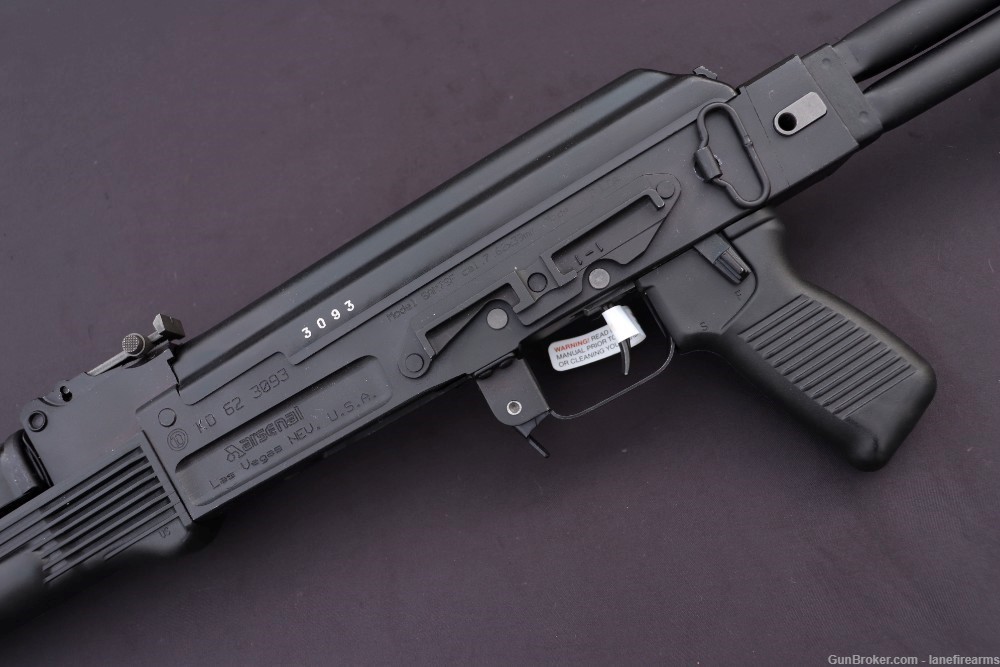 ARSENAL BULGARIA SAM7SF BLACK AK-47 FOLDING STOCK 7.62x39-img-5