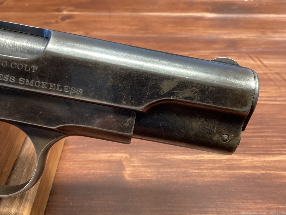 1908 Colt 1903 Hammerless .32 ACP 3.5” Worn Finish Frosty Bore C&R-img-5