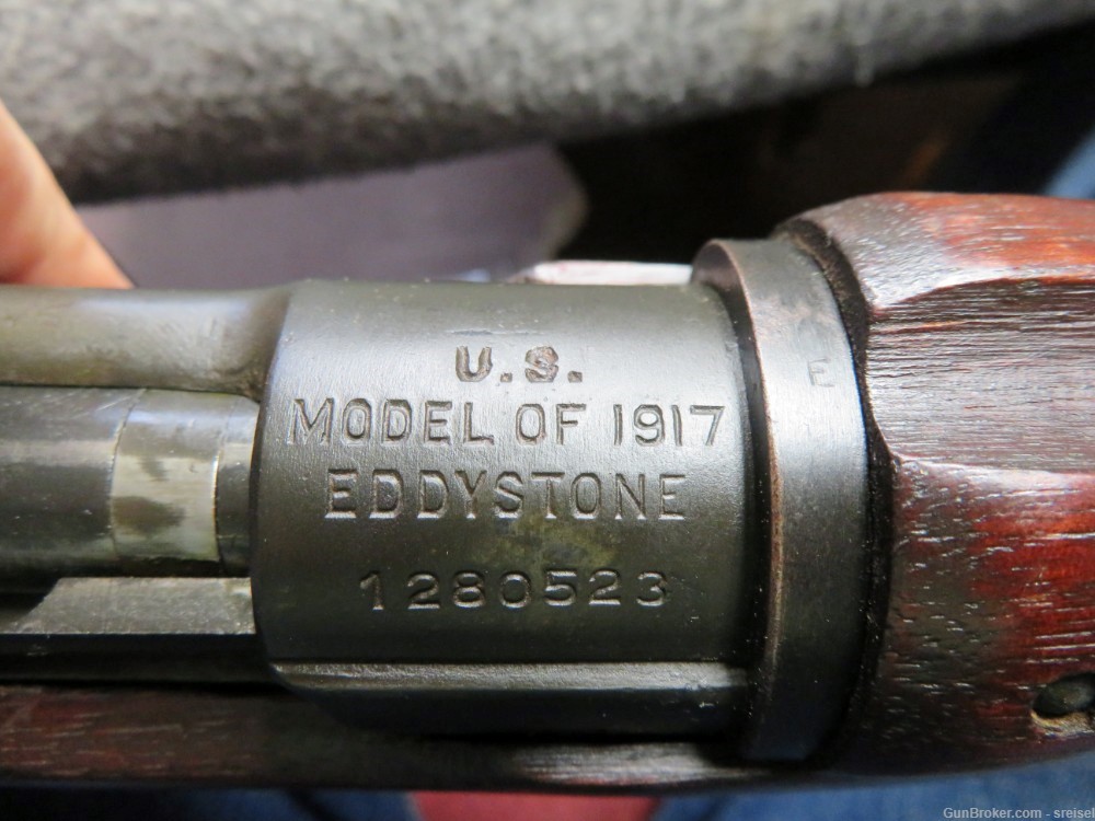 WWI US MODEL 1917 ENFIELD RIFLE-ALL EDDYSTONE-1918 BARREL DATE-img-6