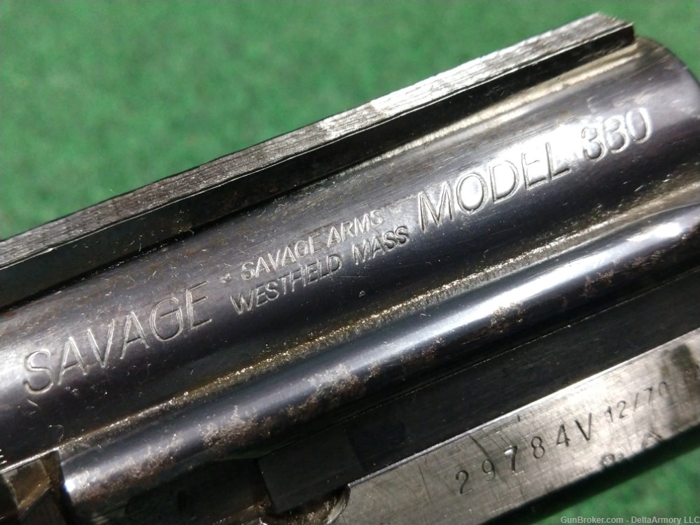 Valmet Savage Model 330 Over Under Barrel 12 Gauge -img-21