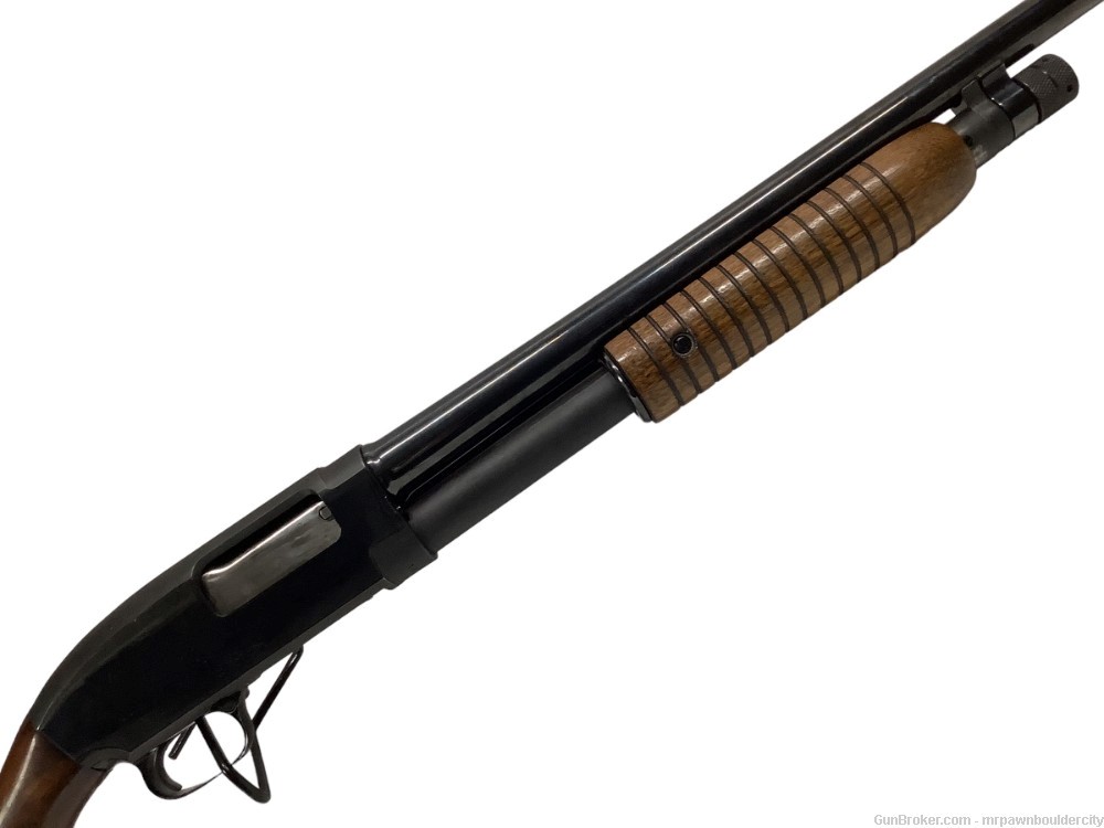 Winchester Mod. 12 Featherweight Pump Action 12 GA Shotgun GOOD!-img-7