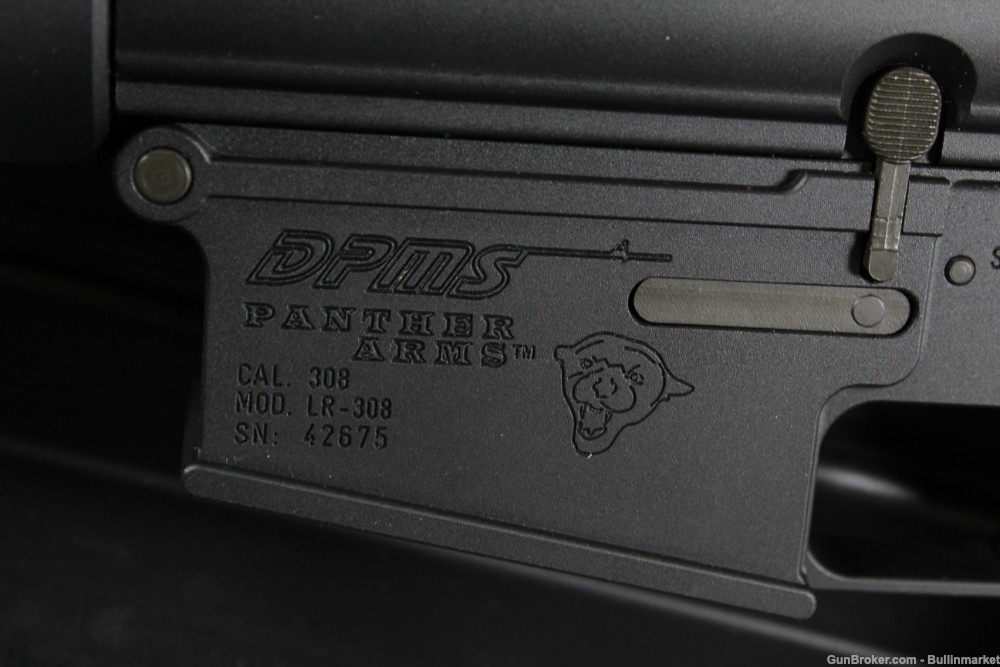 DPMS Panther Arms LR-308 AR-10 Semi Auto .308 Rifle w/ Hard Case-img-3