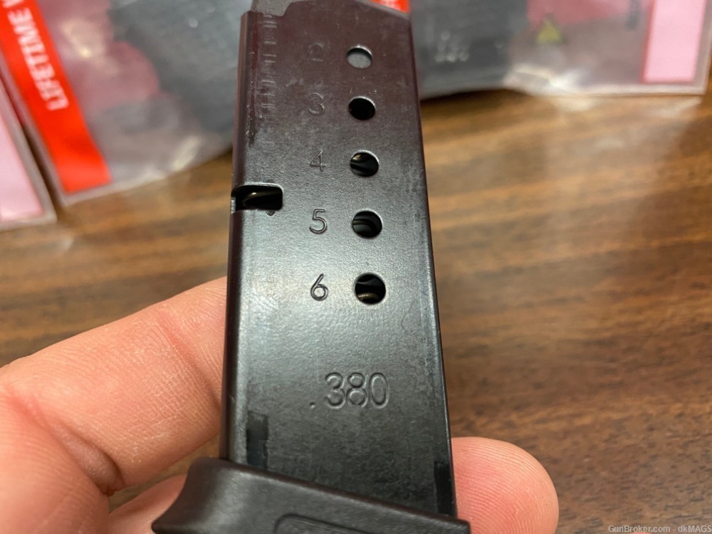 3 S&W Bodyguard .380 acp 10 Round 10rd Magazines-img-8