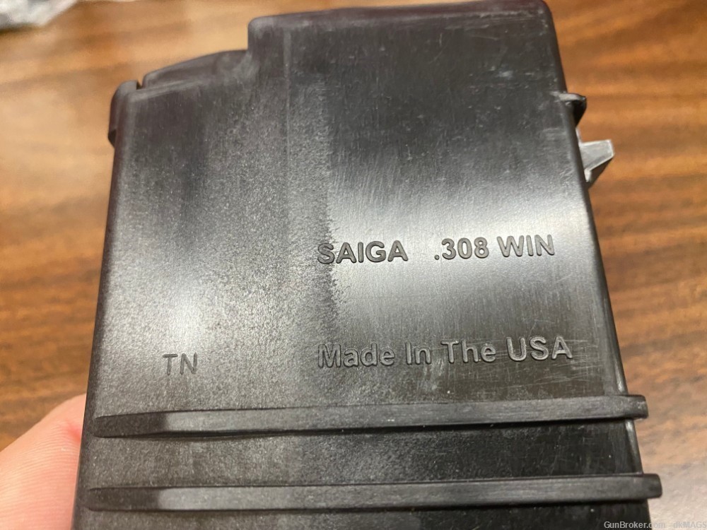 3 SGMT EAA RAA Saiga AK47 .308 15rd Polymer Magazines made in USA-img-8