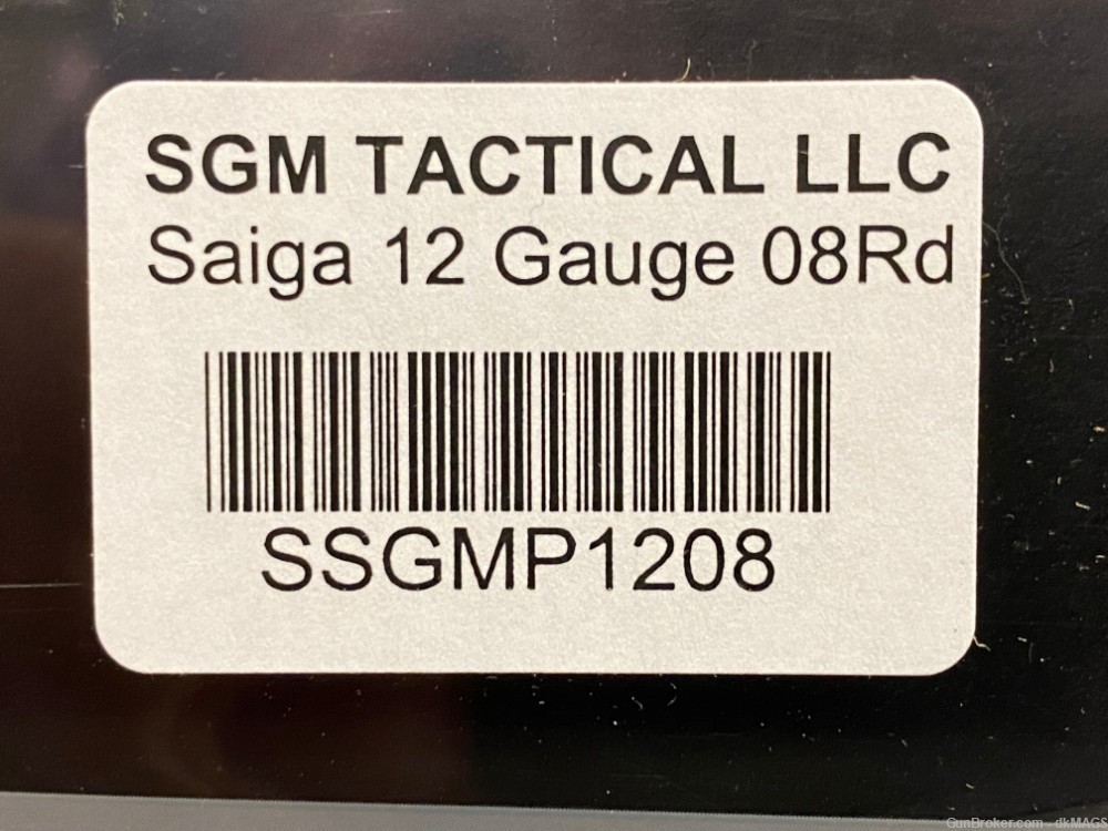 SGM Tactical Saiga 12ga 8rd Magazine Mag Clip-img-2