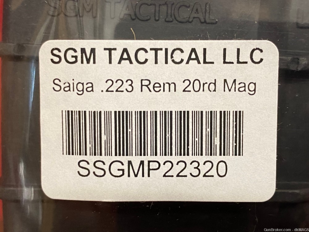 SGM Tactical Saiga .223 20rd Magazine Mag Clip-img-2