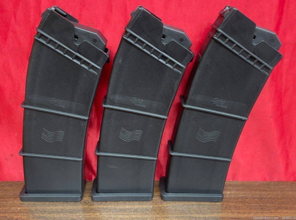 3 SGM Tactical Saiga 12 Gauge 8 Round Polymer Magazines Mags Clips-img-3