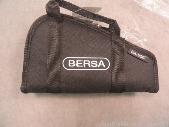 2 12" Pistol soft case cases rug w Bersa logo-img-1