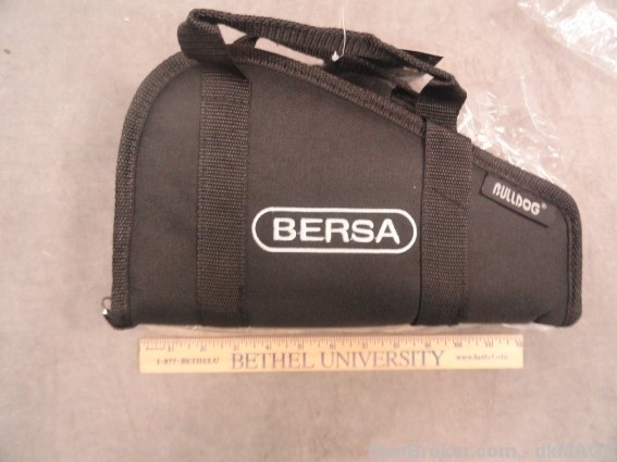 2 12" Pistol soft case cases rug w Bersa logo-img-3